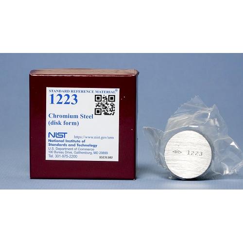 NIST, 1223, Chromium Steel, disk