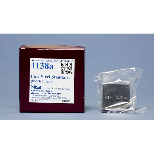 NIST, 1138a, Cast Steel Standard, block