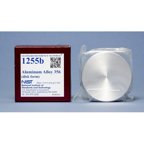 NIST, 1255b, Aluminum Alloy 356, disk