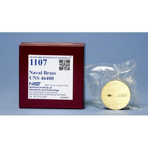 NIST, 1107, Naval Brass UNS 46400, disk