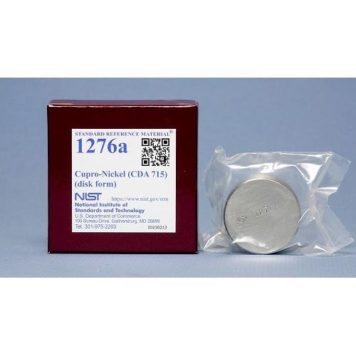 NIST, 1276a, Cupro-Nickel (CDA 715), disk