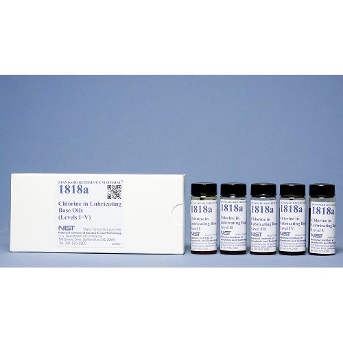 NIST, 1818a, Chlorine in Lubricating Base Oils, set(5)