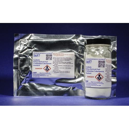 NIST, 1657, Synthetic Refuse-Derived Fuel Combustion Calorimetric Standard, 100g