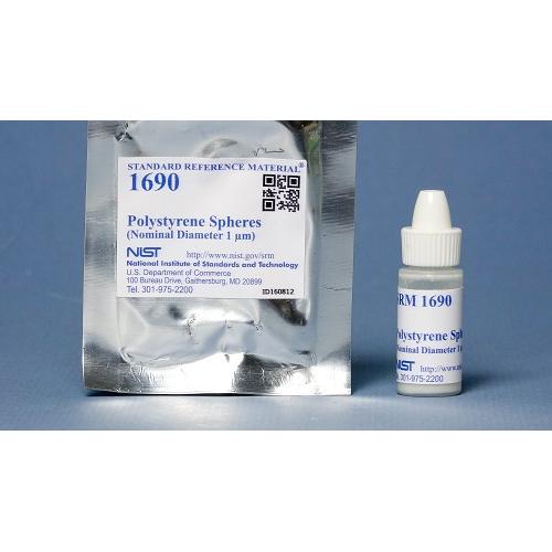 NIST, 1690, Polystyrene Spheres (1 μm Diameter Particle Size), 5mL