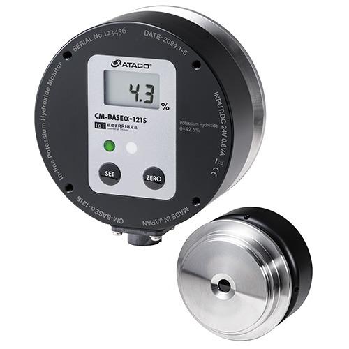 ATAGO CM-BASEα-121S, In-line Potassium Hydroxide Monitor/ 인라인 수산화칼륨 모니터